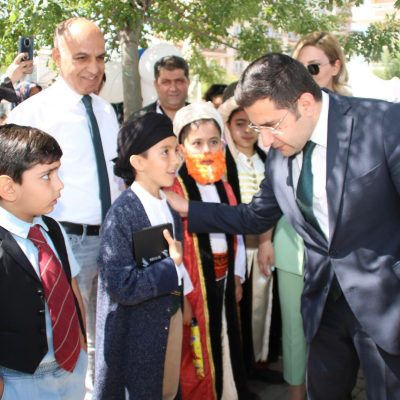 Bağlar Kaymakamı İsmail Pendik Ali Kuşçu İlkokulunda açılışa katıldı 1